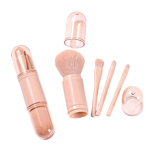 4-in-1 Portable Makeup Brush Set