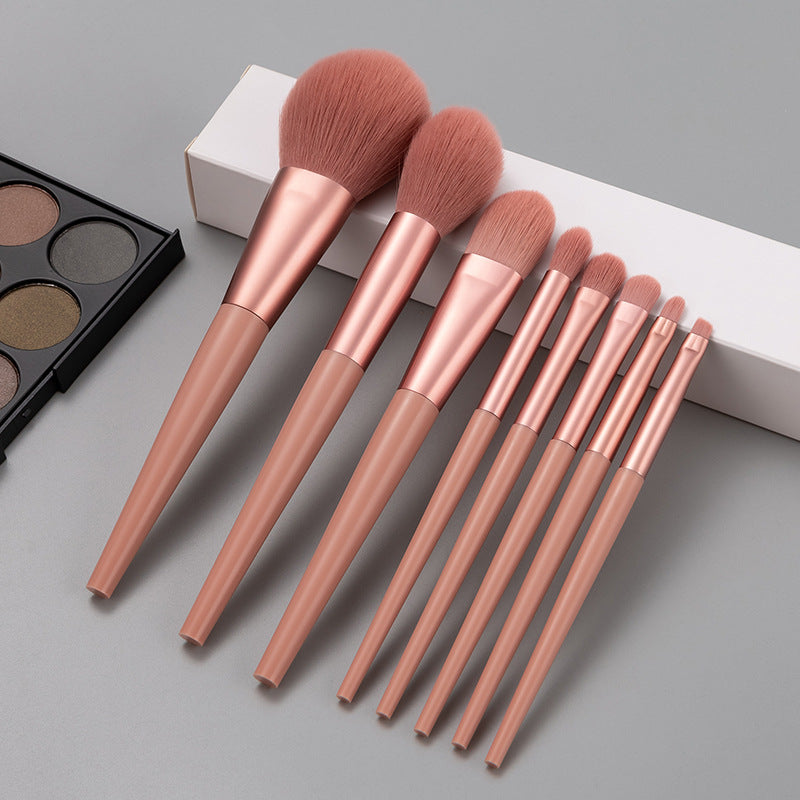 Professional Makeup Brush Set - bristles close up